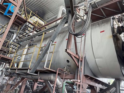 روغن افقی-دیگ بخار بخار